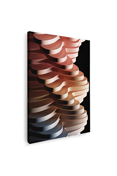 Tablou Canvas Tablou forme abstracte geometrice negru, cod 2026