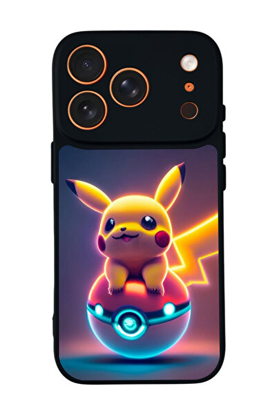 Aksel Kılıf غطاء حماية متوافق مع هاتف Apple iPhone 17 Pro Max، أسود غير لامع،...