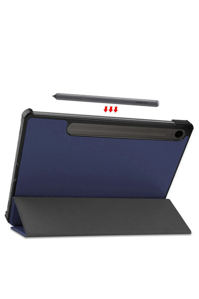 Other Carcasă inteligentă pentru Samsung Galaxy Tab S9 FE (albastru marin)