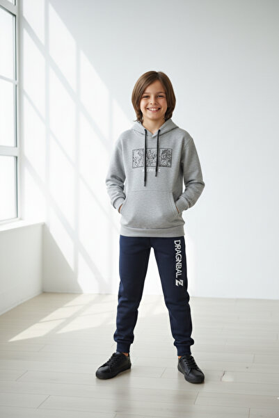 zubi baby & kids wear طقم بدلة رياضية للأولاد مطبوع عليه دراغون بول زد (7-10 ...