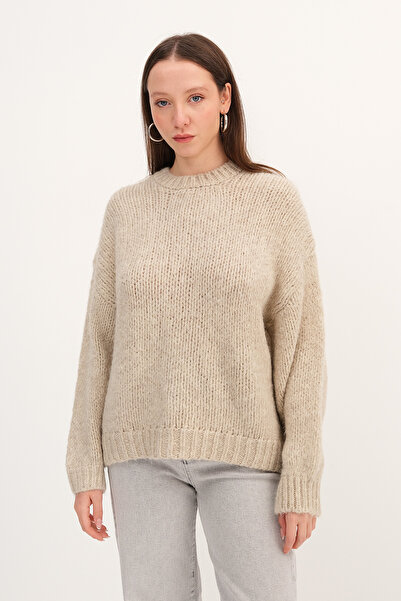 Addax Bisiklet Yaka Basic Triko Kazak K251091