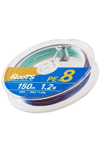 GOSEN X8 ROOTS PE 8 ÖRGÜ SPİN İP MİSİNA 150MT MULTİ COLOR
