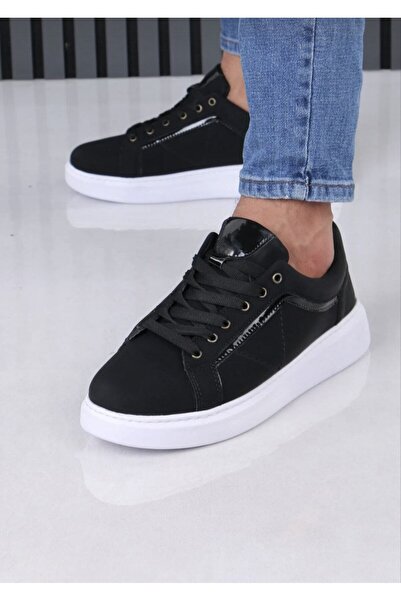 RONX Erkek Spor Ayakkabı Günlük Sneaker Soft Siyah Renk Ortopedik Tabanlı M801