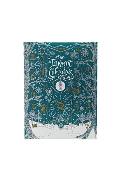 Diamine Inkvent Calendar 2025 Teal Edition Mürekkep Takvimi