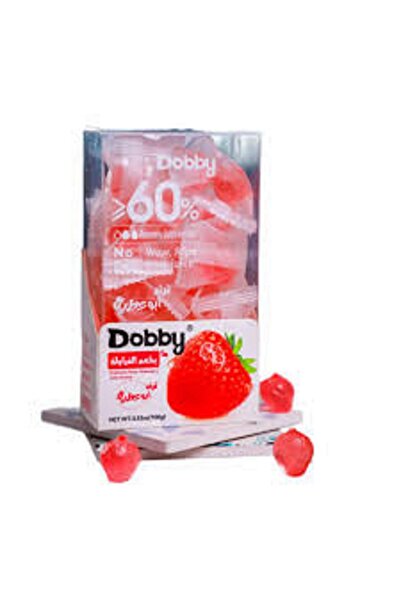 DOBBY عصير الفراولة بنكهة البروبيوتيك 110 جرام × 24