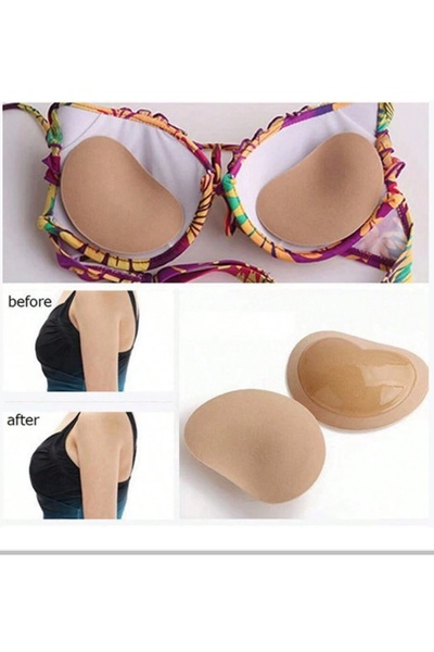 MOR SALKIM HOME Chest Pad and Enlargement Bra Pad 1 Pair (Self-Adhesive)