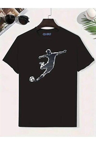 qubo sportswear & company Κοντομάνικο βαμβακερό μπλουζάκι oversize με στρογγυ...