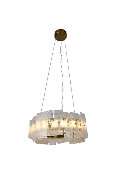 HAMER Modern oil chandelier, 40 cm diameter, 3 light colors, 30 watts