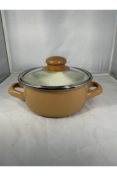 EmayeBurada Mini Cookware Set Enameled 6 Piece Storage Container Set