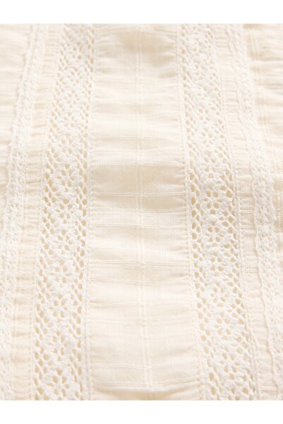 GAP Bebek Krem Embroidered Elbise Seti