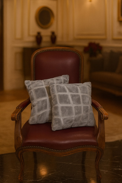 LUNGA VİTA (2 bucăți) Husă de pernă moale Bohemian, dimensiuni 40x40, cu fermoar perforat, husă de pernă pentru scaun, pernă de canapea