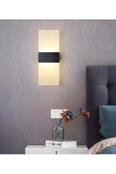 KARAZ انارة جدارية مودرن لون اسود