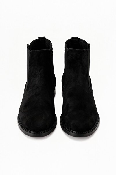 GIESTO KLASİK SİYAH SÜET BOT