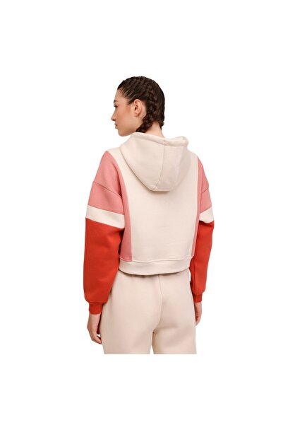 Lotto W-Mervin Hz Hoodie 4Pr Beige Women's Sweatshirt