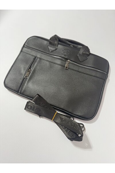 Nevgiss Aksesuar حقيبة جلدية حقيقية مكونة من 4 أقسام، حقيبة كتف، حقيبة كمبيوت...