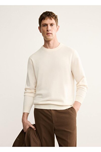 MANGO Man Regular kesim %100 kaşmir kazak