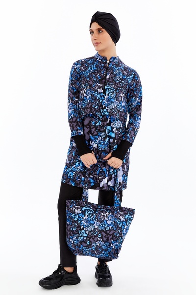 sehatex Hijab Swimsuit Set of 3 Bonnet and Leggings Beach Wear