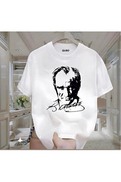 qubo sportswear & company qubo 10 ΝΟΕΜΒΡΙΟΥ ATATURK Unisex oversized με τύπωμ...