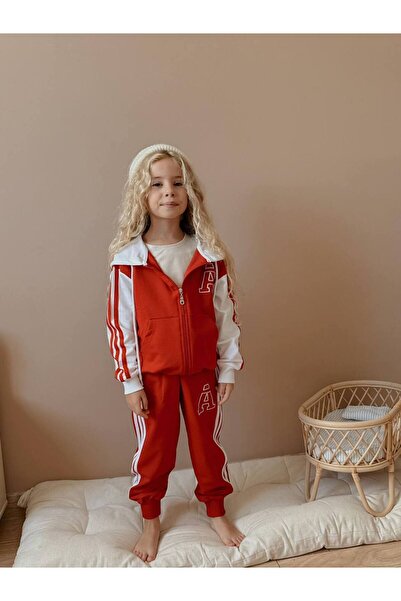 Jolly Kids Girl's Hooded College Cardigan Winter Set