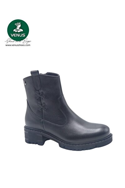 Venüs 1950835 SİYAH DERİ BOT