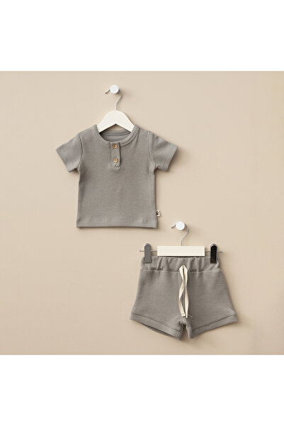 Pasillo طقم أطفال للبنات والأولاد، طقم صيفي للأطفال حديثي الولادة من القطن ذو...