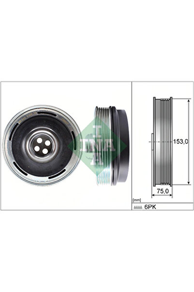 FAG Fulie Curea Arbore Cotit Bmw 2 Active Tourer/2 Gran Tourer/X1 Mini Mini