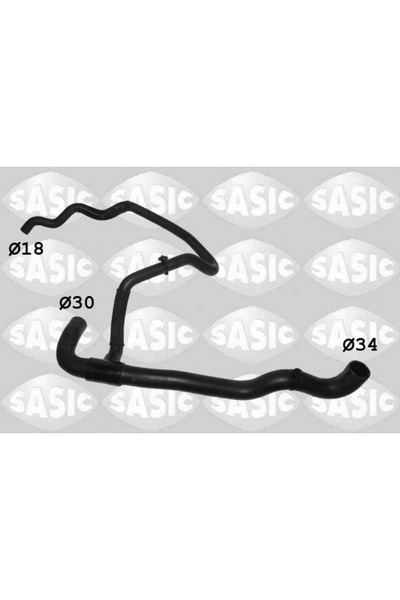 SASIC Furtun Radiator Inferior Stanga Dacia Dokker Autoutilitara/Limuzina Spa...