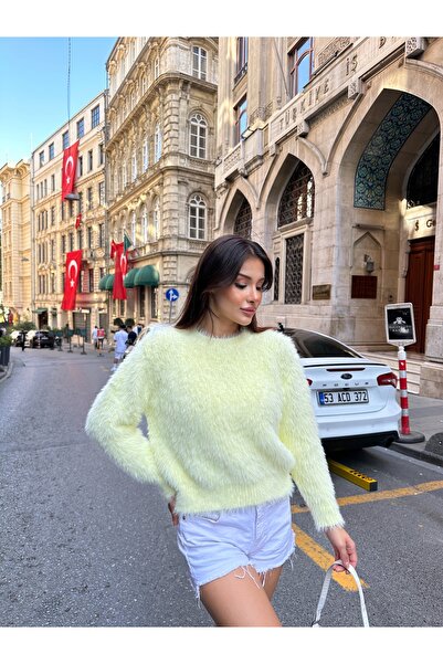 ikomteks Plush Beard Knitwear Sweater