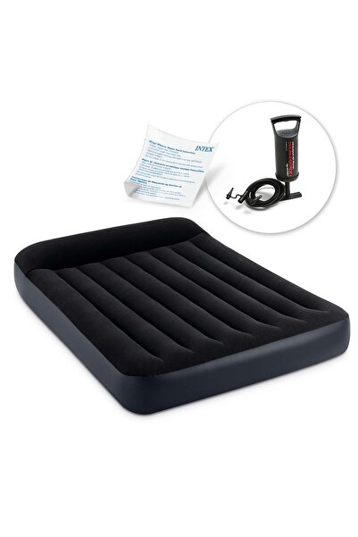 Other Materac dmuchany 191x137x25 cm z pompką tłokową INTEX 64142