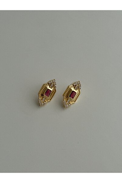 YOUES JEWELRY 316l Çelik 14 K Renk MİX Lüx Çift Renk Gold Silver VIP Seri Premium Kadın Küpe Minimal Küpe