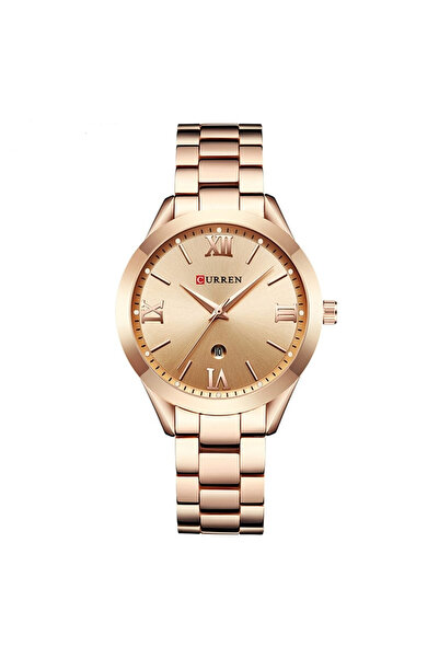 Curren Ceas de damă de lux, brand de top, casual, la modă, cuarț, oțel inoxidabil
