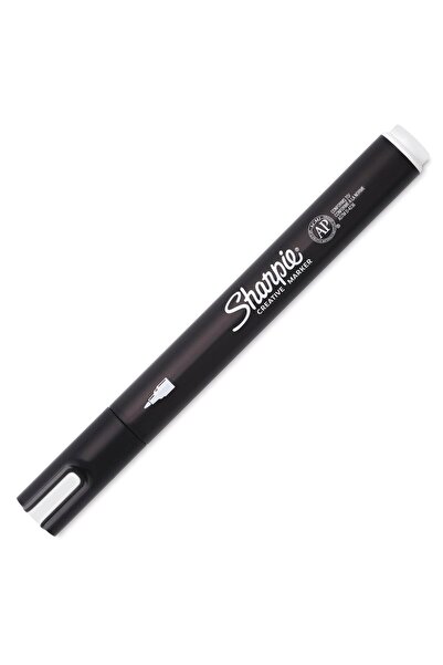 Sharpie Creative Akrilik Yuvarlak Uçlu Çizim Kalemi - Beyaz