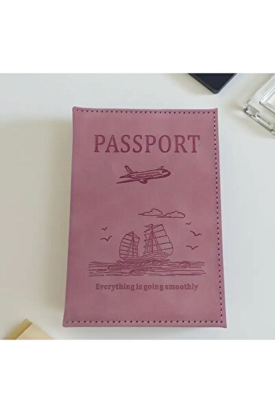 Dgt Luxury Passport Cover, Motivational Theme, Vegan Leather, Travel Wallet, Practical Use