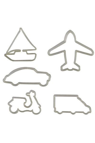 Generic jsa Transportation Vehicles Cookie Cutters Vehicles Fondant Cutter Bo...