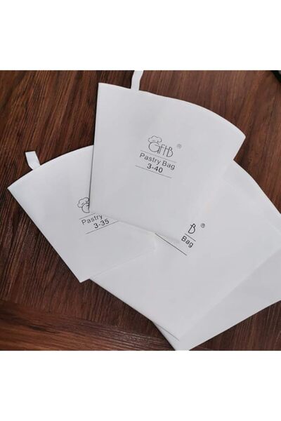 Generic 3PCS Cotton Piping Bag Reusable Cotton Icing Piping Bags Cake Decorat...