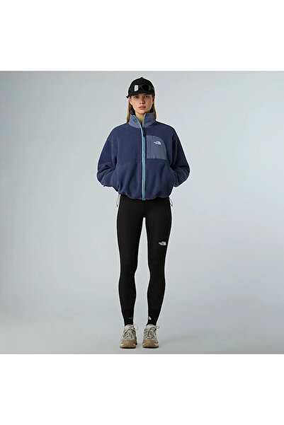 THE NORTH FACE Γυναικείο μπλε φλις εξωτερικού χώρου Yumiori Off Peak με φερμουάρ NF0A8EUZE1I1