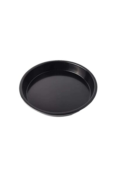 Generic BLACKSTONE Round Carbon Steel Non-Stick Baking Pan 20 CM Pizza Tray C...