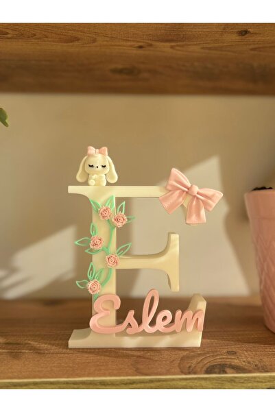 KİŞİYE ÖZEL DEKORATİF HARF-MODEL ESLEM-15 CM