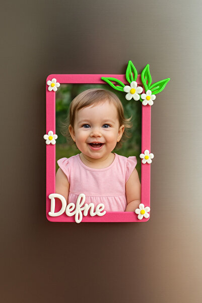 MOLDİVERSE3D KİŞİYE ÖZEL MAGNET FOTOĞRAF VE İSİM YAZILI-4'LÜ SET