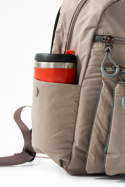 çantamgelsin Unisex Αδιάβροχο ύφασμα αλεξίπτωτου 4 θέσεων με θήκη για φορητό υπολογιστή και σχολική τσάντα