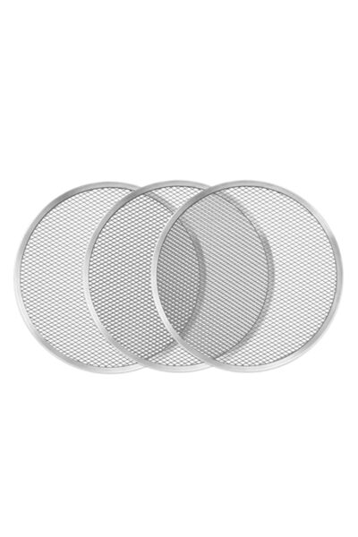 Generic APACALI 3 PCS 13 Inch Pizza Screen Mesh, Non-Stick Trays for Oven, Al...