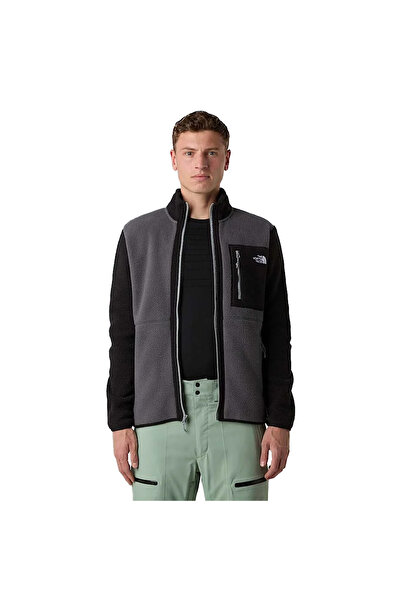 THE NORTH FACE Yumiori Full-Zip Men's Gray Outdoor Fleece Nf0A883Rwvo1