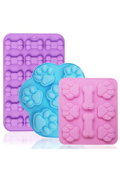 Generic FineGood 3 Silicone Chocolate Moulds, Wax Melting Mould, Ice Cream Mo...