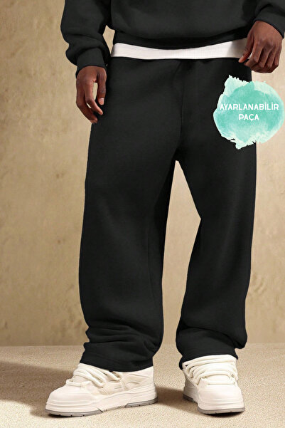 BSBSPOR Χειμερινό χαλαρό και φαρδύ κοστούμι; Μπορεί να είναι Jogger με πόδια που συρόνται ή φαρδιά ίσια πόδια με ελαστικό εσωτερικό για άνδρες και γυναίκες