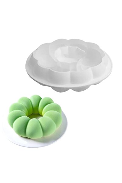 Generic Silicone Donut Pan for Baking - 1-Cavity Large Flower Shape Non-Stick...