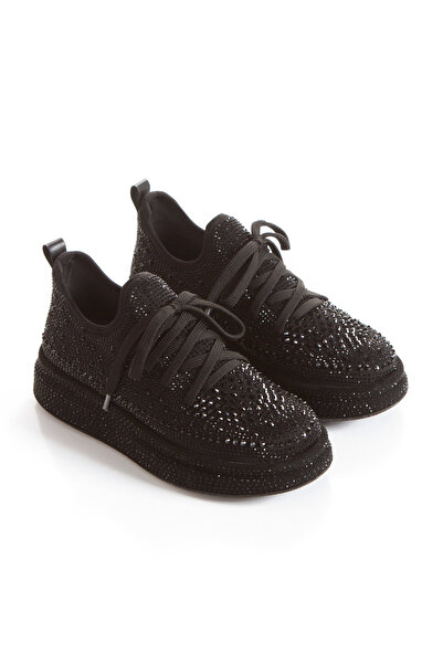 MFT AYAKKABI Women's Thick Soled Stylish Sports Shoes with Stones