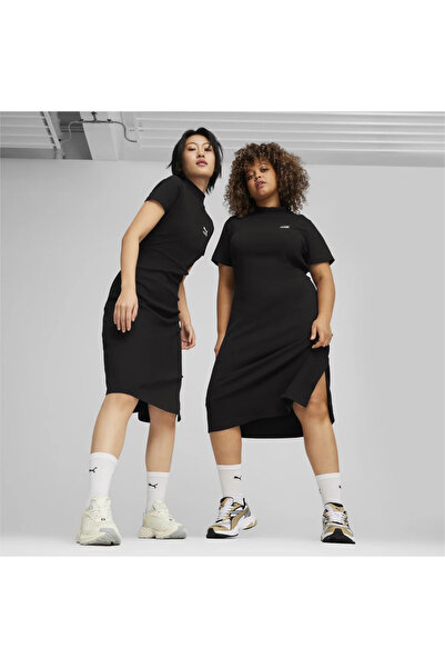 Puma Κλασικό γυναικείο φόρεμα με ριμπ ύφανση