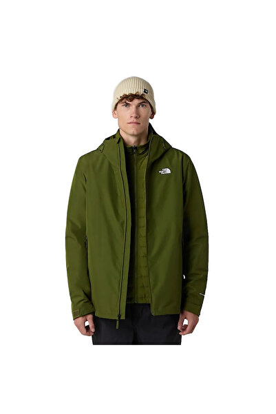 Carto Mono Triclimate Hooded Erkek Yeşil Outdoor Mont NF0A8D1SBRI1