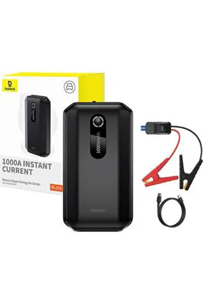 Baseus Baseus 1000mAh Car Jump Starter Battery - Black