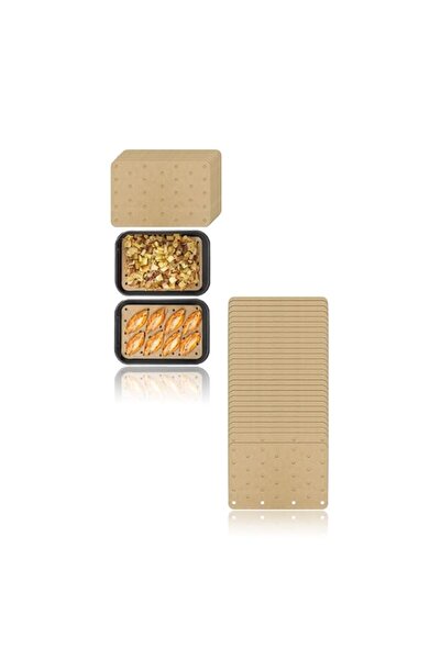 Generic Sweet seven Air Fryer Liners for 2-Basket Air Fryers - 200 Rectangula...